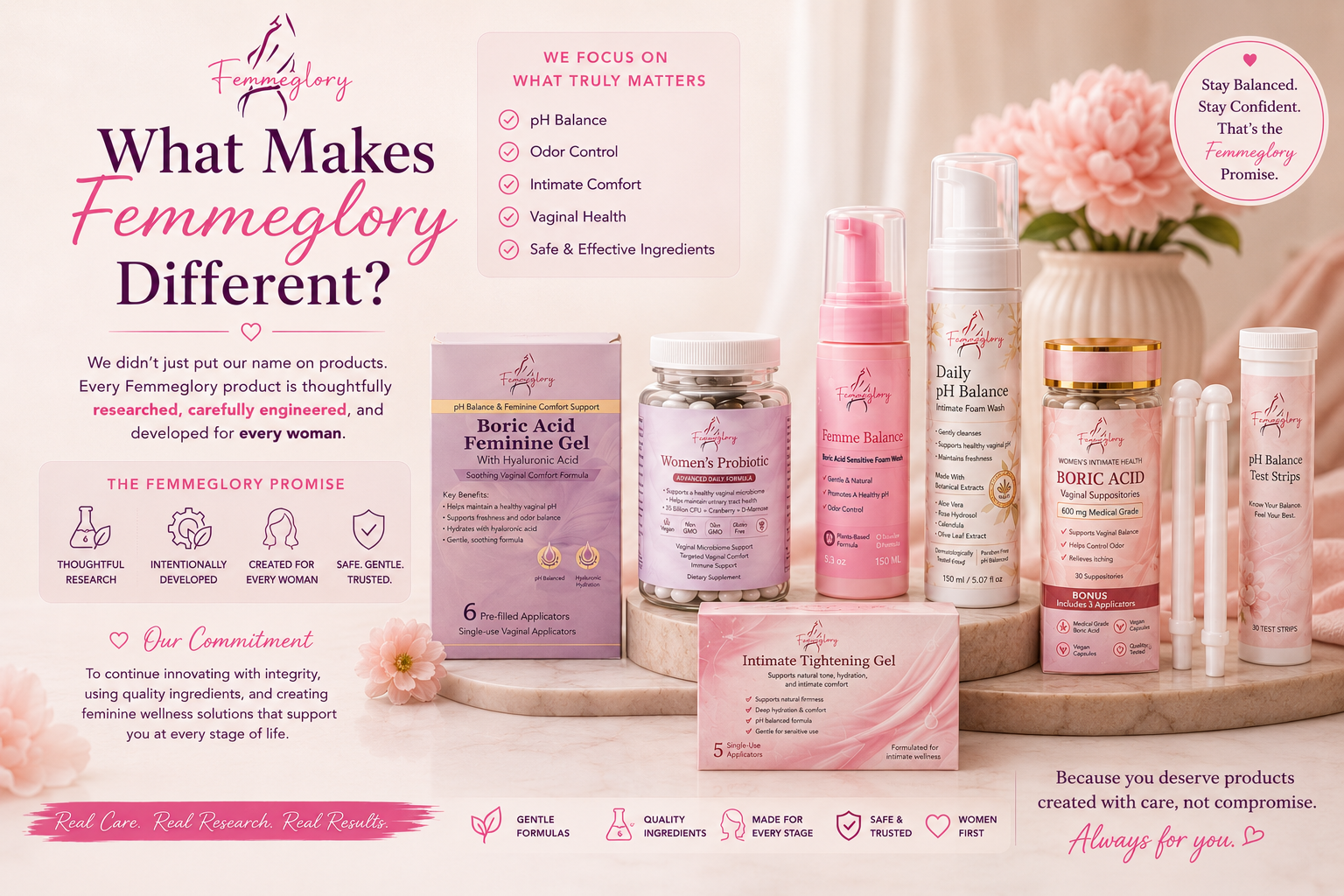 What Makes FemmeGlory Different? Our Promise To Women Everywhere